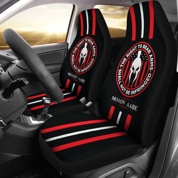 Molon Labe The Right To Bear Arms 2Nd Amendment Car Seat Cover 101819 - YourCarButBetter