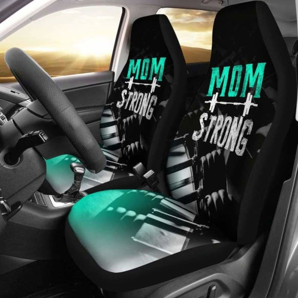 Mom Strong Car Seat Covers 174914 - YourCarButBetter