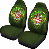Monck Or Moncke Ireland Car Seat Cover Celtic Shamrock (Set Of Two) 154230 - YourCarButBetter
