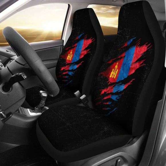 Mongolia In Me Car Seat Covers - Special Grunge Style 232125 - YourCarButBetter