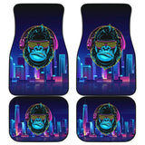 Monkey Custom Music DJ Style Car Floor Mats 211801 - YourCarButBetter