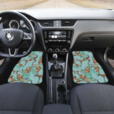 Monkey Palm Tree Background Front And Back Car Mats 153908 - YourCarButBetter