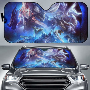 Monster Hunter World Dragons Sun Shade amazing best gift ideas 172609 - YourCarButBetter