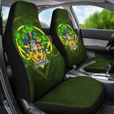 Montgomery Ireland Car Seat Cover Celtic Shamrock (Set Of Two) 154230 - YourCarButBetter