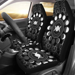Moon Phases Car Seat Covers 550317 - YourCarButBetter