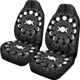 Moon Phases Car Seat Covers 550317 - YourCarButBetter