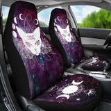 Moon Phases Cat Wicca Car Seat Covers 550317 - YourCarButBetter