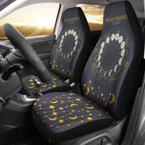 Moon Phases Chart Car Seat Covers 550317 - YourCarButBetter