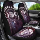 Moon Phases Wicca Car Seat Covers 550317 - YourCarButBetter