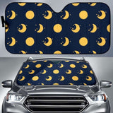 Moon Star Pattern Car Auto Sun Shades 172609 - YourCarButBetter