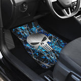 Moonshine Undertow Punisher Custom Metallic Printed Car Floor Mats 211201 - YourCarButBetter