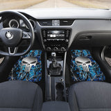 Moonshine Undertow Punisher Custom Metallic Printed Car Floor Mats 211201 - YourCarButBetter