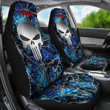 Moonshine Undertow US Marine Corps Punisher Print Design Car Seat Covers 211803 - YourCarButBetter