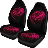 Most Beautiful Rose Ever On Black Background Car Seat Covers 212801 - YourCarButBetter