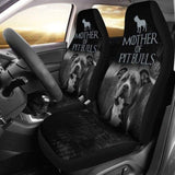 Mother Of Pit Bulls Car Seat Covers 113510 - YourCarButBetter