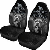 Mother Of Pit Bulls Car Seat Covers 113510 - YourCarButBetter