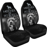 Mother Of Pit Bulls Car Seat Covers 174510 - YourCarButBetter