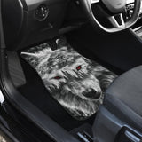 Mountain Snow Wolf Car Floor Mats 211303 - YourCarButBetter