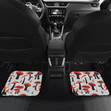 Mushroom Art Print Car Floor Mats 211706 - YourCarButBetter