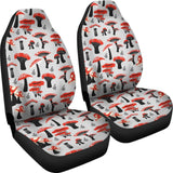 Mushroom Art Print Car Seat Covers 211706 - YourCarButBetter