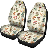 Mushroom Collection Car Seat Covers 210305 - YourCarButBetter