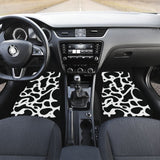 Must Buy Cowhide Print Car Floor Mats 210605 - YourCarButBetter