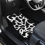 Must Buy Cowhide Print Car Floor Mats 210605 - YourCarButBetter