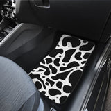 Must Buy Cowhide Print Car Floor Mats 210605 - YourCarButBetter