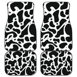 Must Buy Cowhide Print Car Floor Mats 210605 - YourCarButBetter