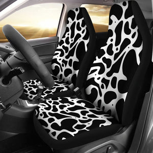 Must Buy Cowhide Print Car Seat Covers 210605 - YourCarButBetter