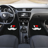 Mustache Beard Amazing Gift Idea Car Floor Mats 210305 - YourCarButBetter