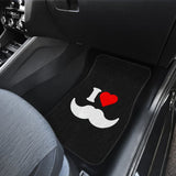 Mustache Beard Amazing Gift Idea Car Floor Mats 210305 - YourCarButBetter