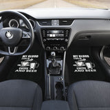 My Blood Type Is Coffee And Beer Car Floor Mats 210206 - YourCarButBetter