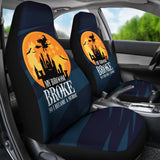 My Broom Broke So I Became A Nurse Car Seat Covers 211110 - YourCarButBetter