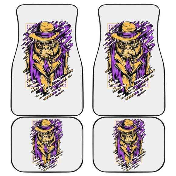 My Smoking Monkey Boss Car Floor Mats 211801 - YourCarButBetter