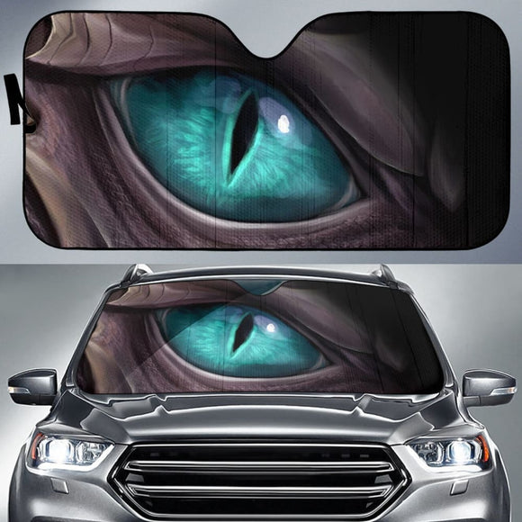 Mystic Blue Dragon Eye Custom Car Accessories Car Auto Sun Shades 211301 - YourCarButBetter