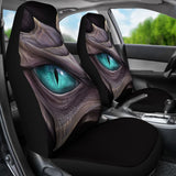 Mystic Blue Dragon Eye Custom Car Accessories Car Seat Covers 211301 - YourCarButBetter