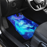 Mystic Galaxy Wolf Print Car Floor Mats 211701 - YourCarButBetter