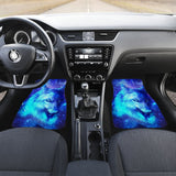 Mystic Galaxy Wolf Print Car Floor Mats 211701 - YourCarButBetter