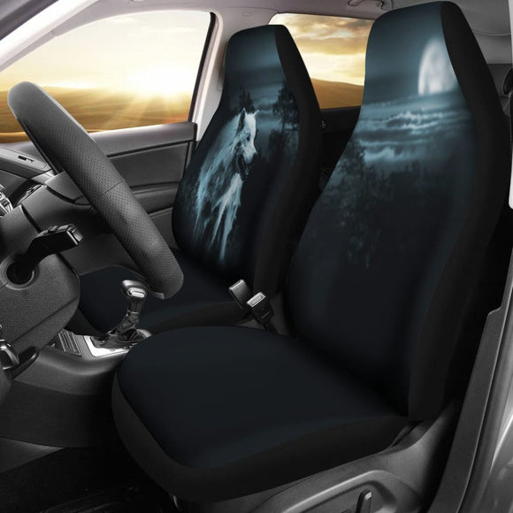 Mystical Wolf Car Seat Covers 174510 - YourCarButBetter