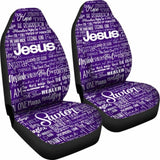 Names Of Jesus -2 Purple/White 181703 - YourCarButBetter