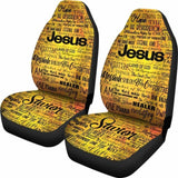 Names Of Jesus Gold Sq_Black 181703 - YourCarButBetter