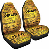 Names Of Jesus Gold Sq_Black 181703 - YourCarButBetter