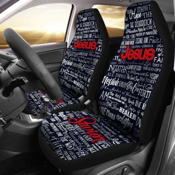 Names Of Jesus -V2 Blk-Wht-Red 181703 - YourCarButBetter