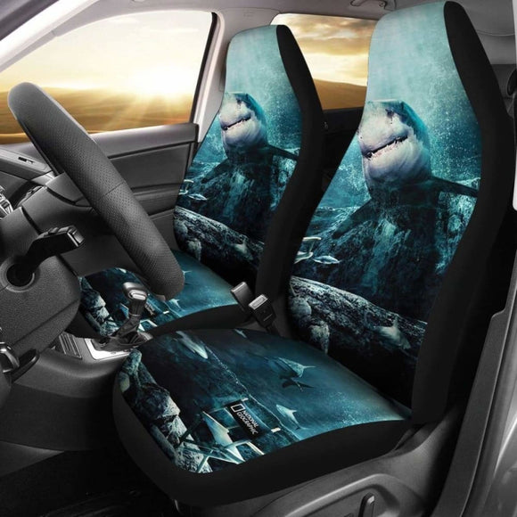 National Geographic Shark Car Seat Covers 04 102802 - YourCarButBetter