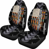 Native American Black Car Seat Cover 105905 - YourCarButBetter