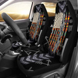 Native American Black Car Seat Cover 105905 - YourCarButBetter