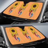 Native American Car Auto Sun Shades Custom Dreamcatcher Car Accessories 212503 - YourCarButBetter