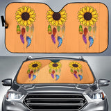 Native American Car Auto Sun Shades Custom Dreamcatcher Car Accessories 212503 - YourCarButBetter