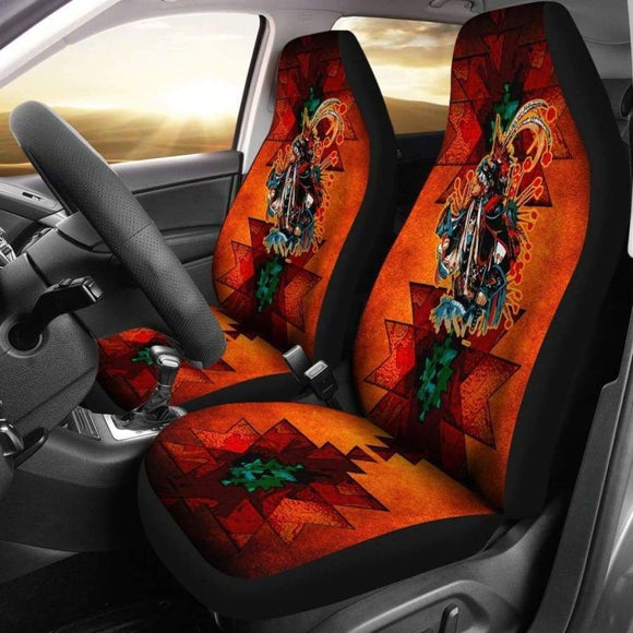 Native American Dancer Car Seat Cover 105905 - YourCarButBetter